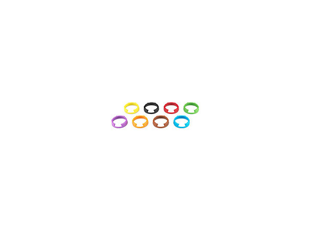 Sennheiser KEN 2 Set of 8 coloured itentification rings 